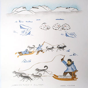 Buy Inuit Prints made in Ulukhaktok NWT